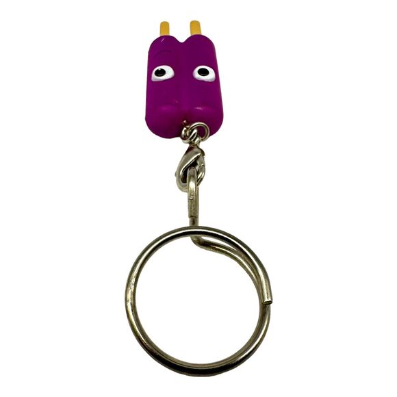 Kidrobot Yummy World My Favorite Dessert 4” Purple Popsicle Keychain - Picture 4 of 6